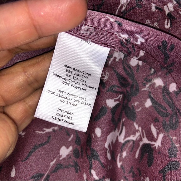 Nordstrom Signature Floral Silk Dress - Picture 8 of 8